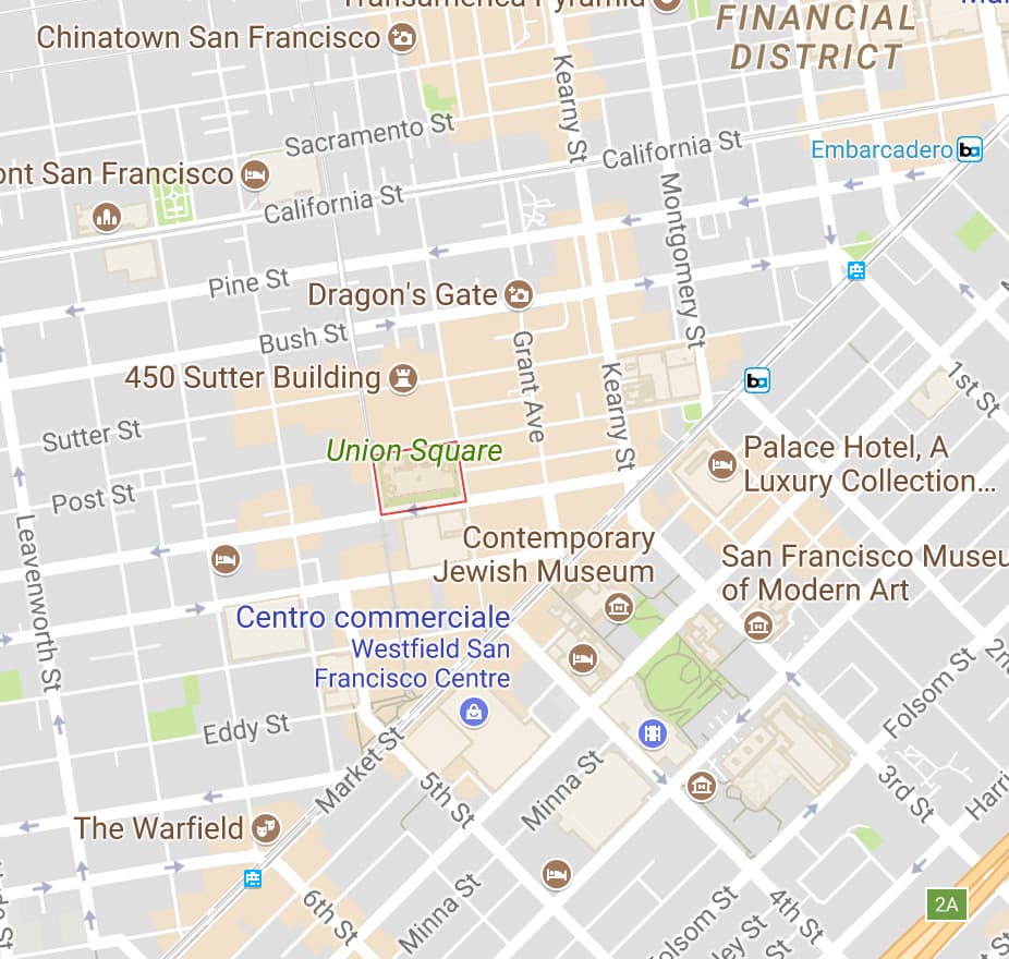 dove dormire a San Francisco union square dove dormire a San Francisco union square