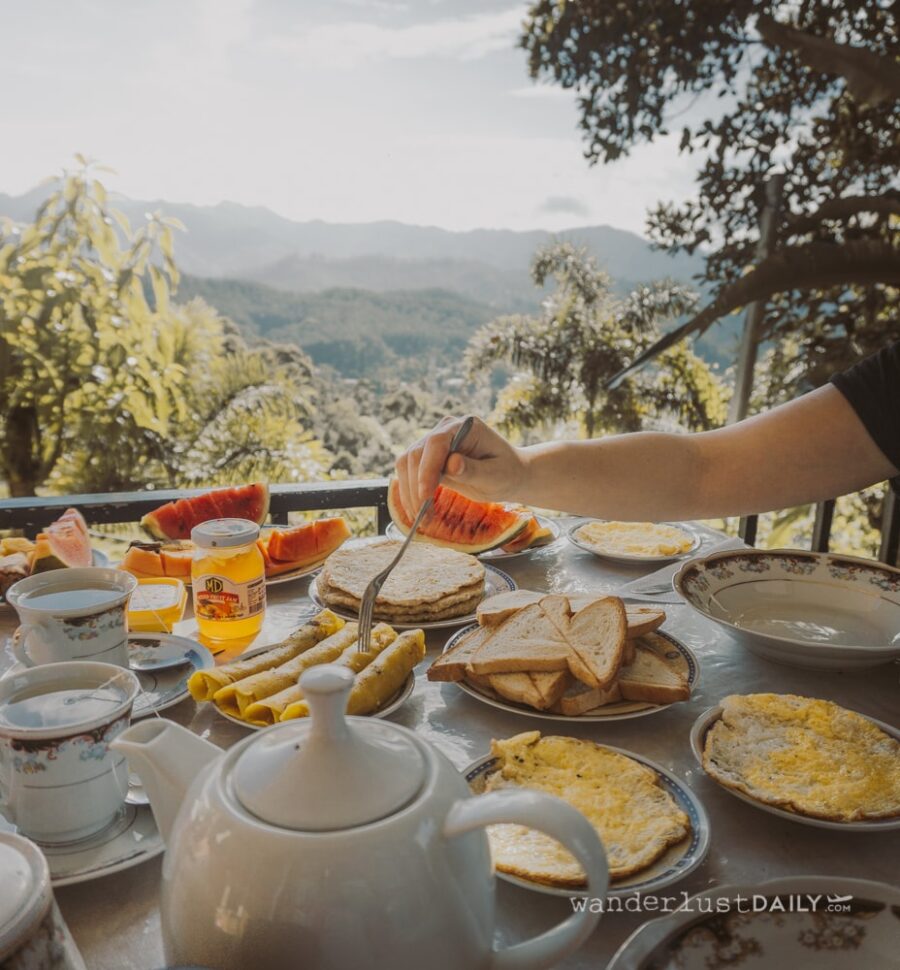 colazione a ella, sri lanka