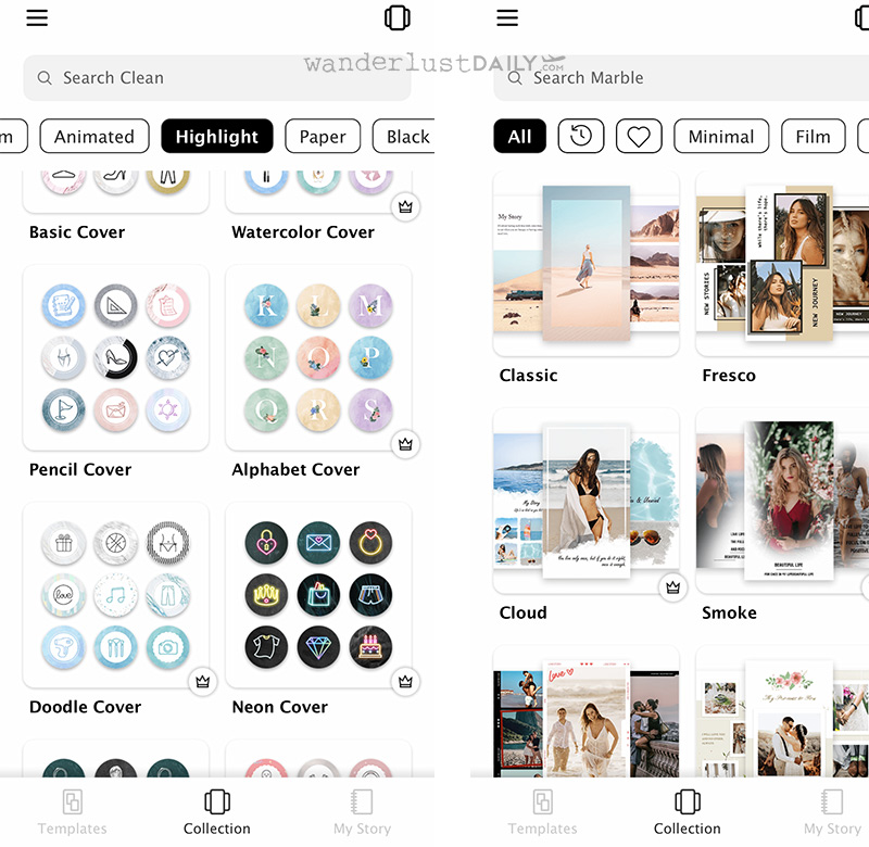 creare storie instagram con storyart